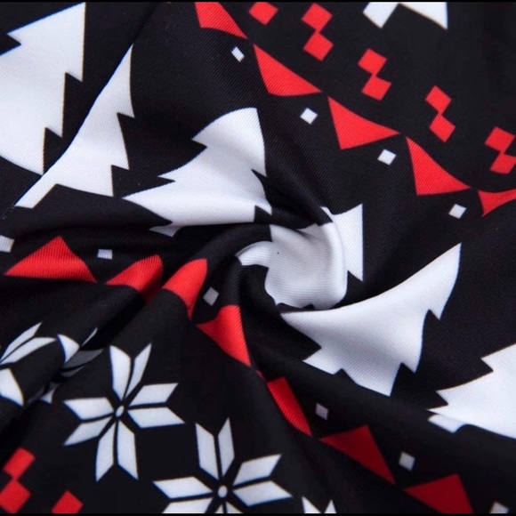 Santa family Christmas pj set - Picture 3 of 4